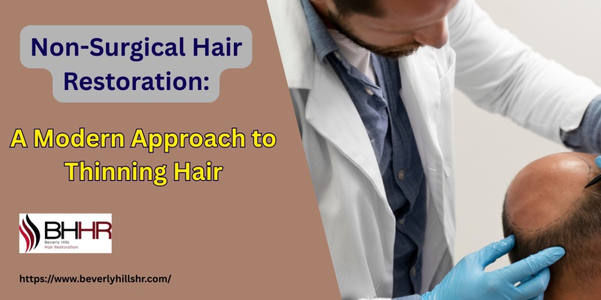 Non-Surgical Hair Restoration: A Modern Approach to Thinning Hair